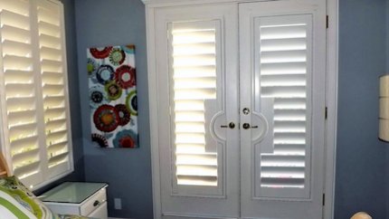 Shutters for San Diego French Doors